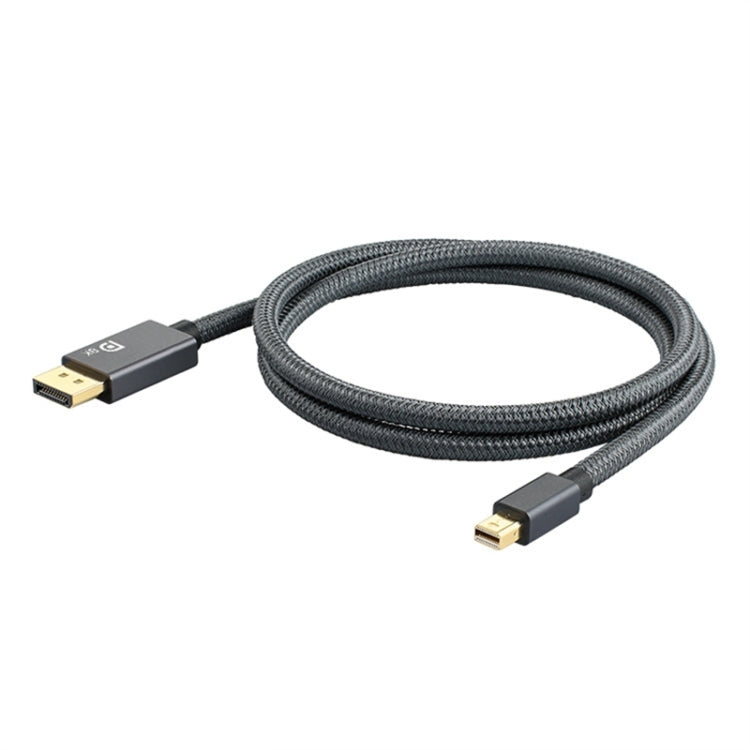 Mini DP Male to 8K DisplayPort 1.4 Male HD Braided Adapter Cable, Cable Length: 2m