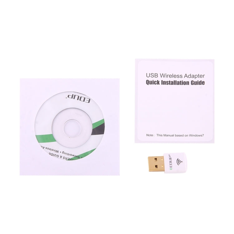 EDUP EP-AC1619 Mini Wireless USB 600Mbps 2.4G / 5.8Ghz 150M+433M Dual Band WiFi Network Card for Nootbook / Laptop / PC