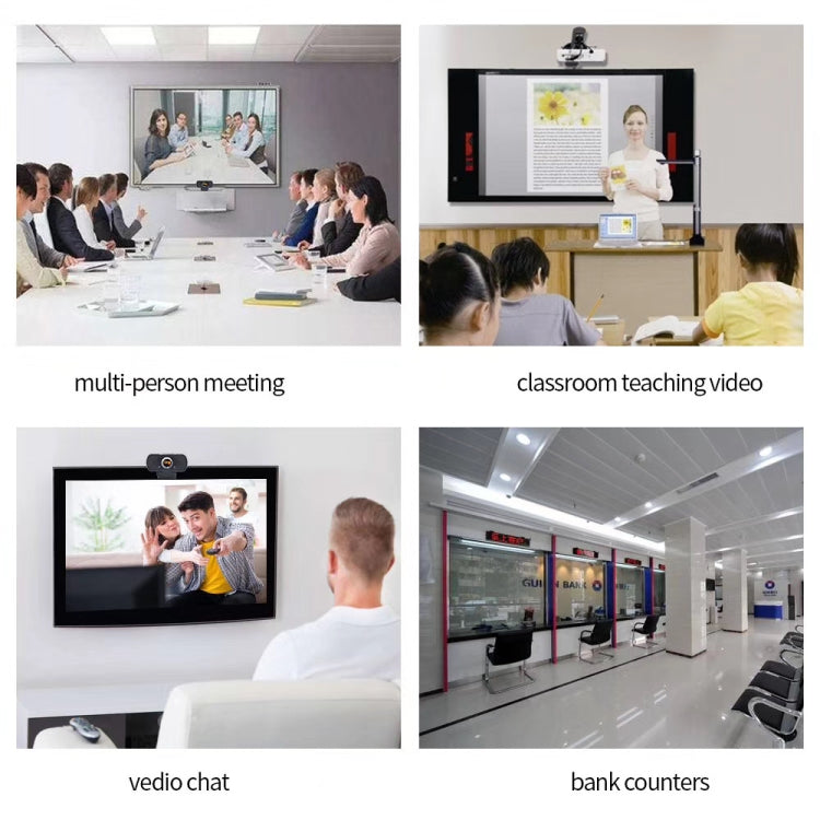 HD-F18 1080P Multi-function HD Camera WebCam with Microphone