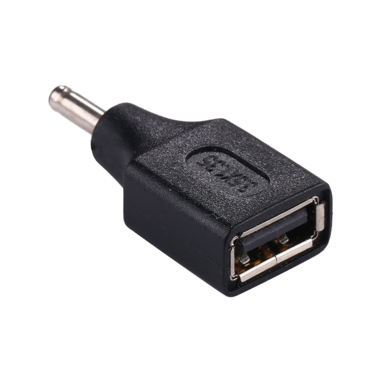 10 PCS 3.5x1.35mm Male to USB Female Adapter Connector, 3.5x1.35mm Male to USB Female