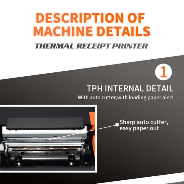 ZJ-8360-L USB Bluetooth Wireless Auto-cutter 80mm Thermal Receipt Printer, ZJ-8360-L USB Bluetooth, ZJ-8360-L USB Bluetoot