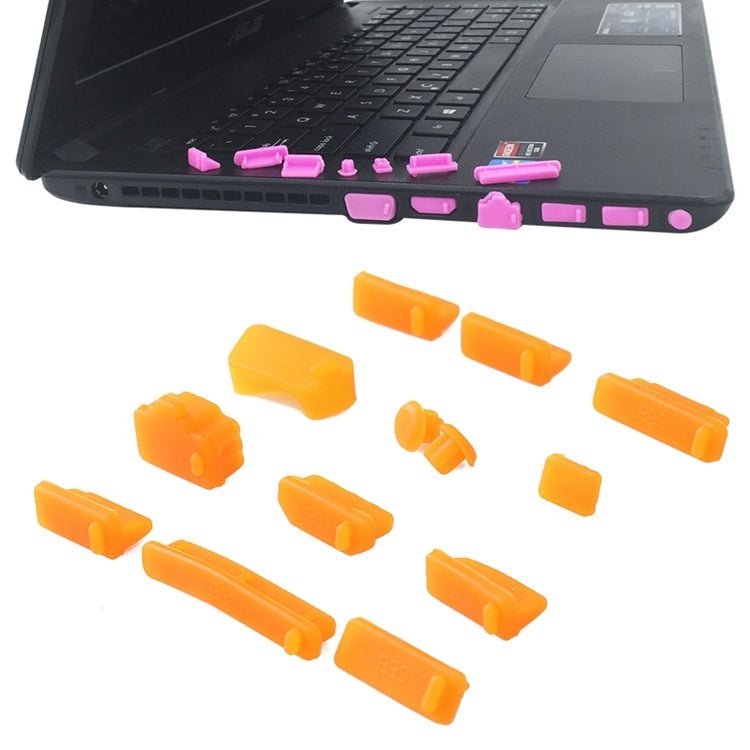 13 in 1 Universal Silicone Anti-Dust Plugs for Laptop
