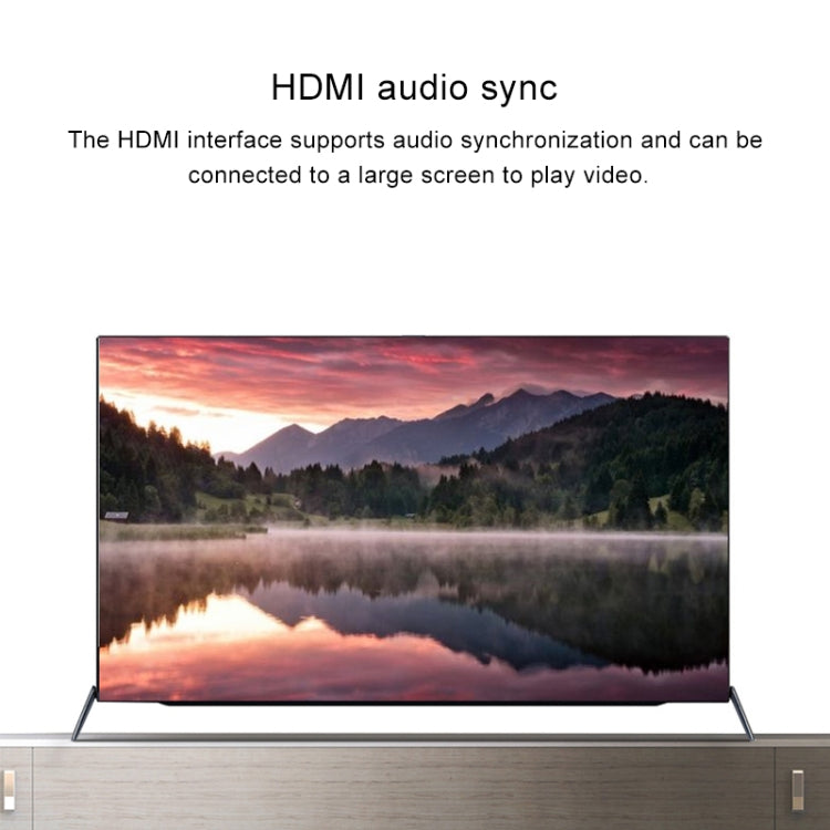 Mini DP to HDMI + DVI + VGA Rectangle Multi-function Converter, Cable Length: 28cm