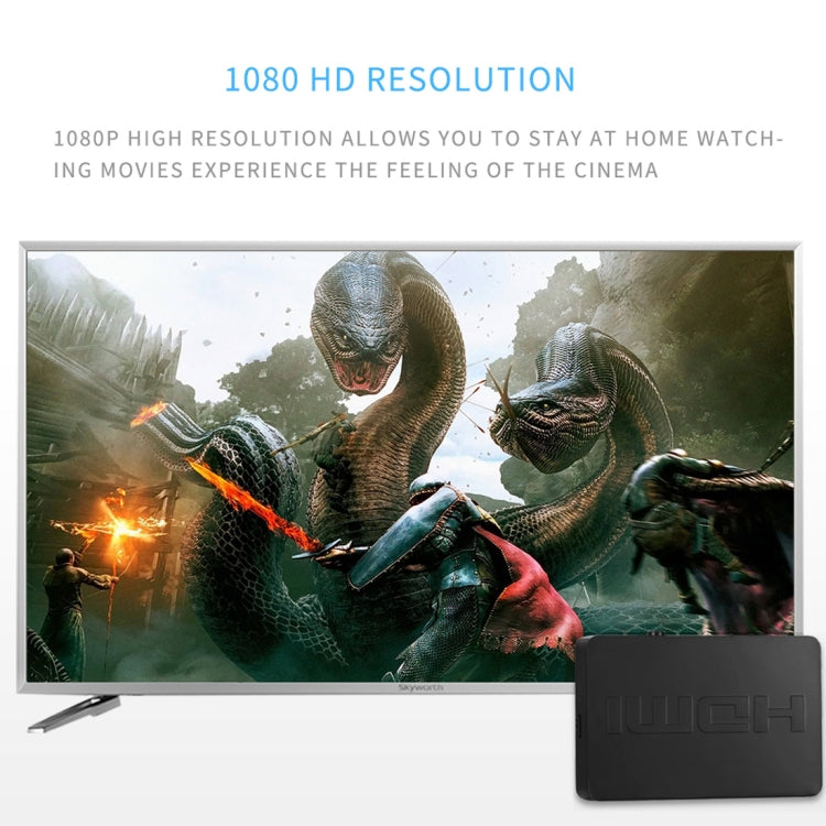 1080P 3 x 1 Ports (3 Ports Input x 1 Port Output) HDMI Switch with Remote Control