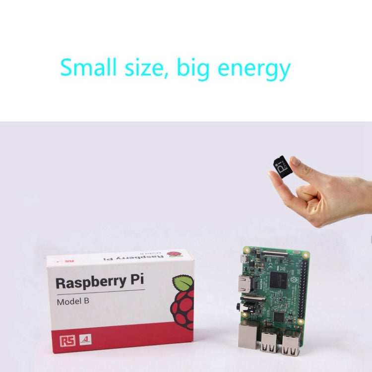 BASEQI Raspberry Pi Development Board Hidden TF to SD Card Case