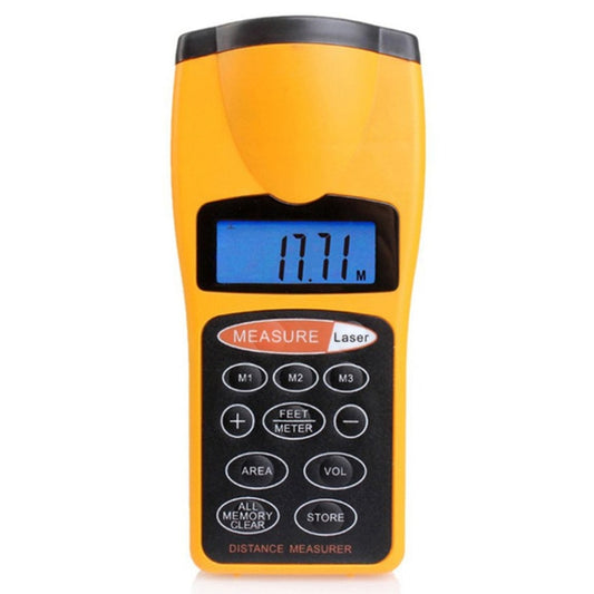 1.8 inch LCD Ultrasonic Distance Measurer With Red Laser Point, CP-3007 (1.5-60 feet), CP-3007