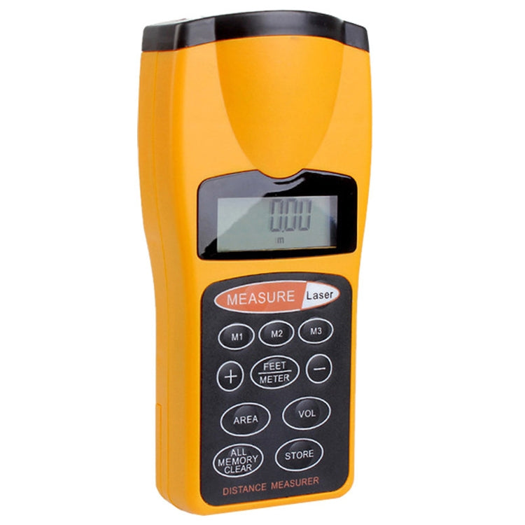 1.8 inch LCD Ultrasonic Distance Measurer With Red Laser Point, CP-3007 (1.5-60 feet), CP-3007