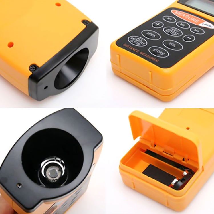 1.8 inch LCD Ultrasonic Distance Measurer With Red Laser Point, CP-3007 (1.5-60 feet), CP-3007