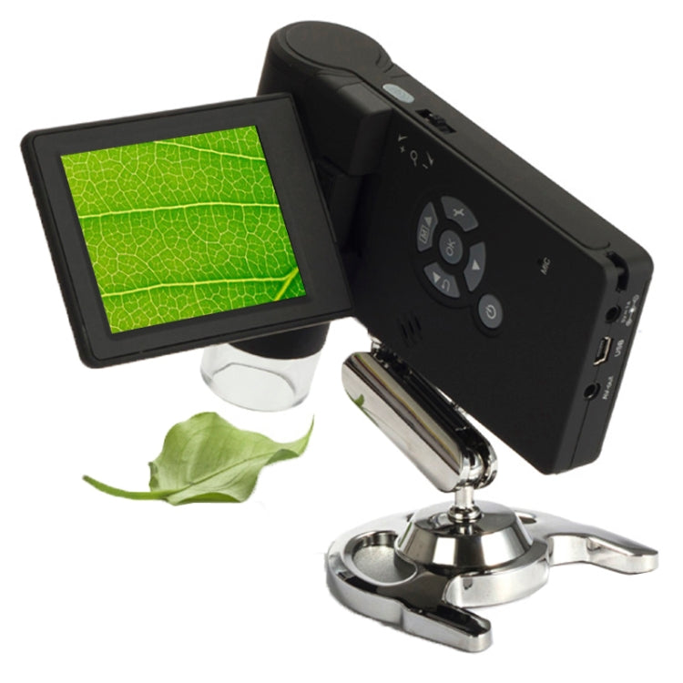 500X 5 Mega Pixels 3 inch LCD Handhold Digital Microscope with 8 LEDs