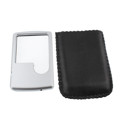 1 LED Illuminated Credit Card Design 6X / 3X Jewelry Magnifier