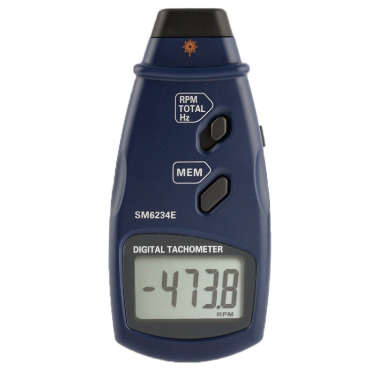 Digital Laser Photo Tachometer Non Contact RPM Tach , SM6234E