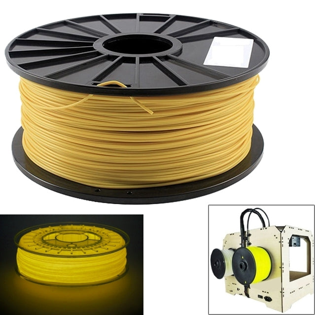 ABS 3.0 mm Luminous 3D Printer Filaments, about 135m