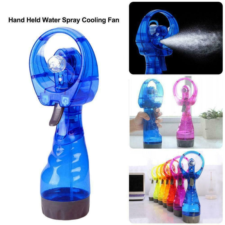 YC-8333 Hand-held Water Spray Fan (Color Random Delivery), YC-8333 Purple, YC-8333 Green