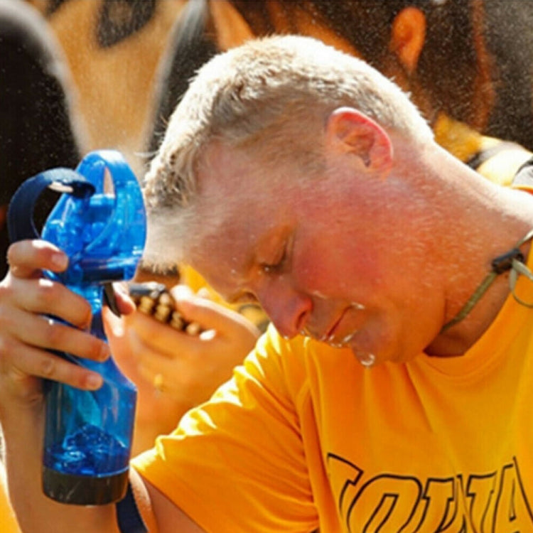 YC-8333 Hand-held Water Spray Fan (Color Random Delivery), YC-8333 Purple, YC-8333 Green