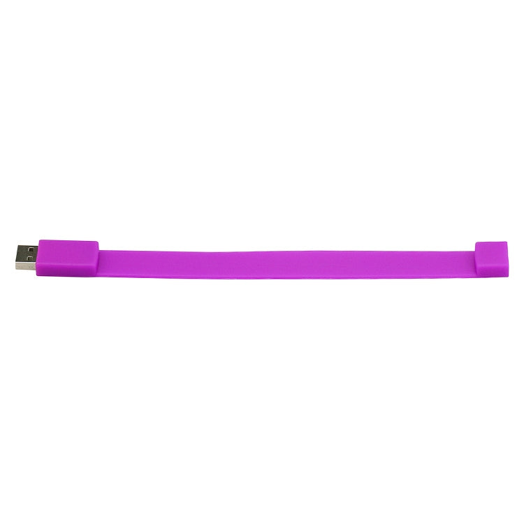 2GB Silicon Bracelets USB 2.0 Flash Disk, 2GB (Purple)