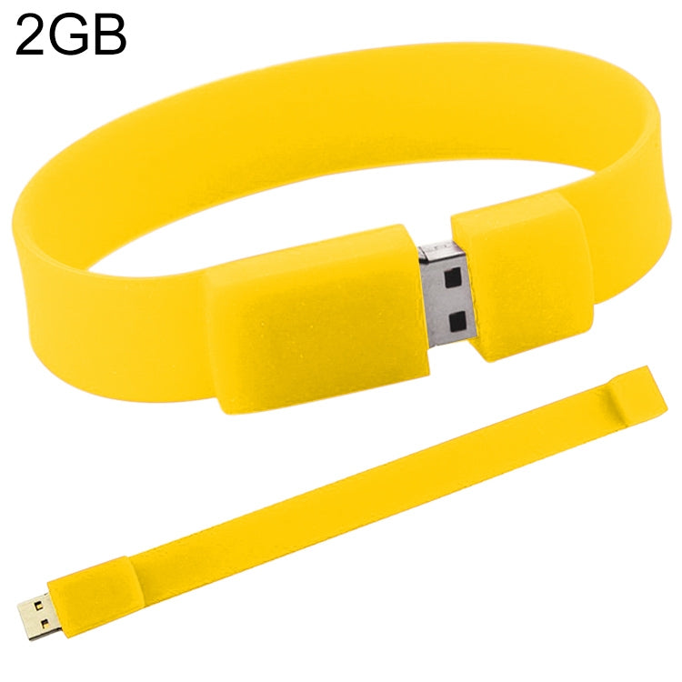 2GB Silicon Bracelets USB 2.0 Flash Disk, 2GB