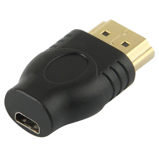 Gold Plated HDMI 19 Pin Male to Micro HDMI Female Adapter
