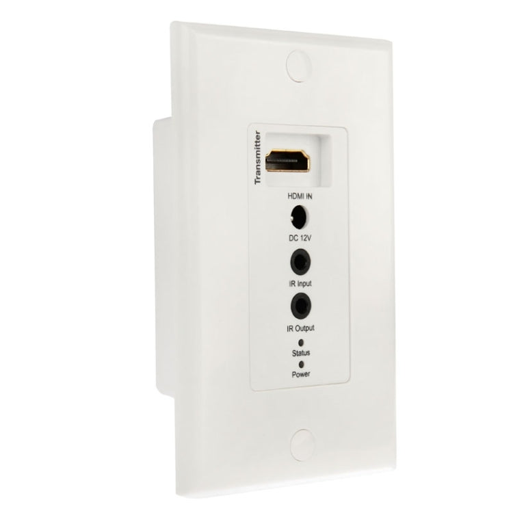 HDMI Single Cat5e / 6 50 Meters Wall Plate Extender, EU Plug