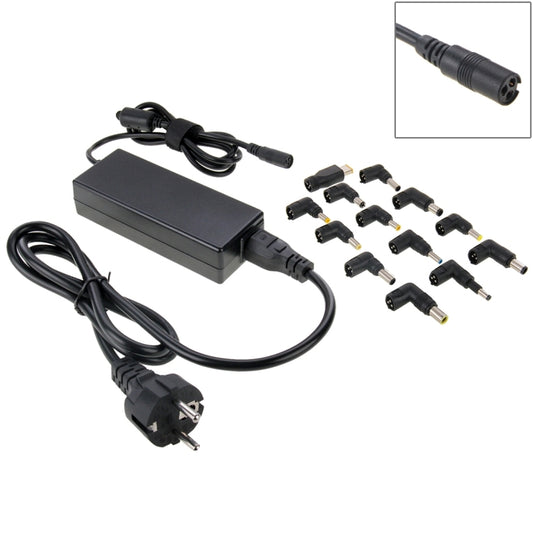 AU-90W+13 TIPS 90W 15V 6A Universal AC Power Adapter Charger with 13 Tips Connectors for Laptop Notebook, EU Plug