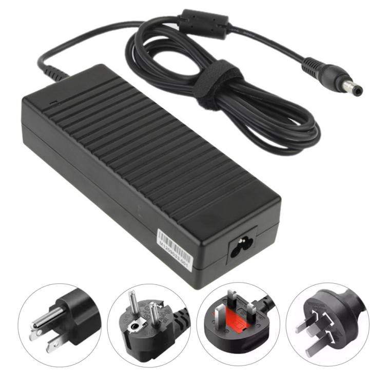 19V 6.3A AC Adapter for Toshiba Networking, Output Tips: 5.5 x 2.5mm