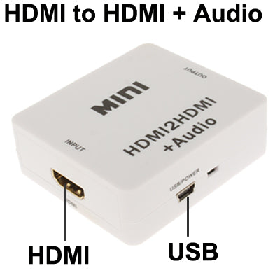 Mini HDMI to HDMI Audio Decoder, Mini HDMI to HDMI