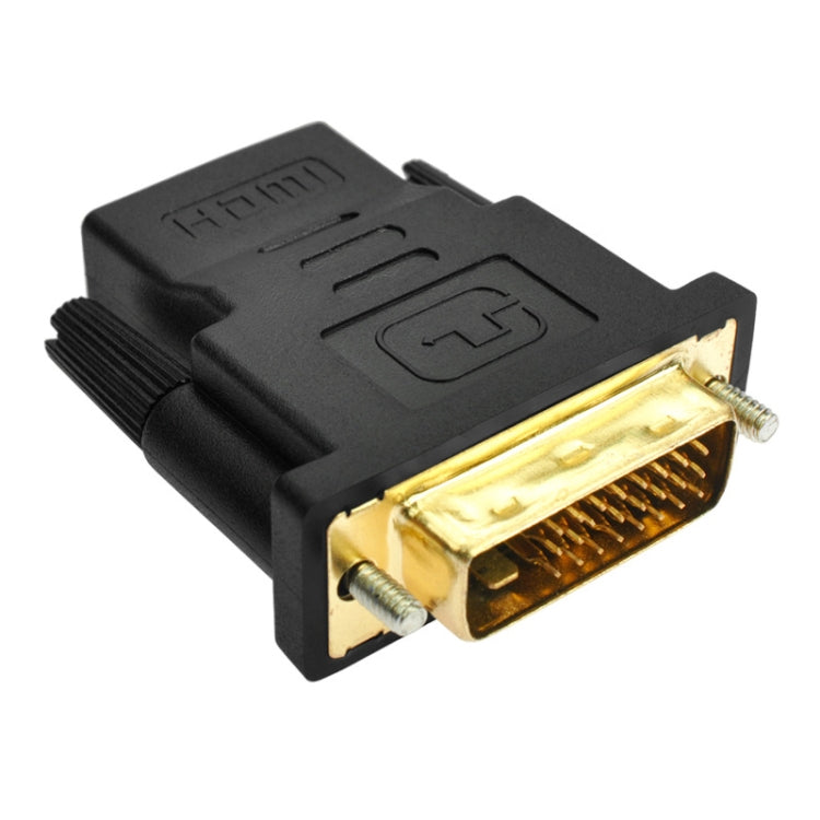 DVI-D 24+1 Pin Male to HDMI 19 Pin Female Adapter for Monitor / HDTV
