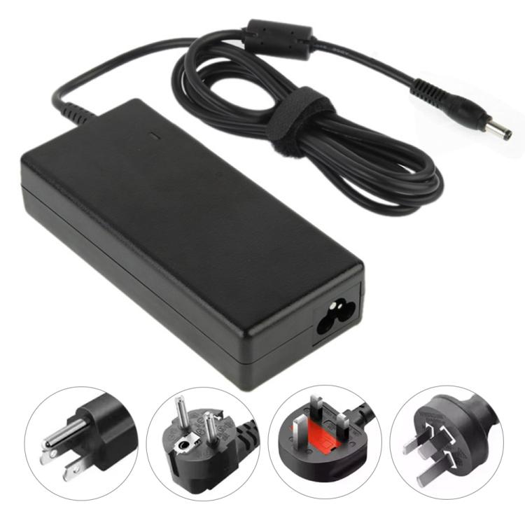 90W 19V 4.74A AC Adapter for Toshiba Networking, Output Tips: 5.5 x 2.5mm