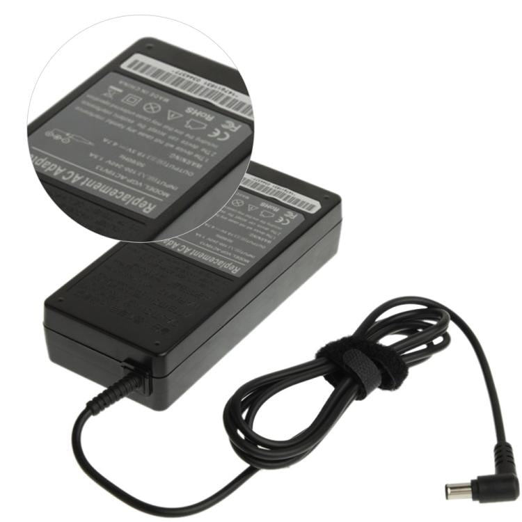 AC 19.5V 4.7A Power Adapter for Sony Laptop, Output Tips: 6.0mm x 4.4mm
