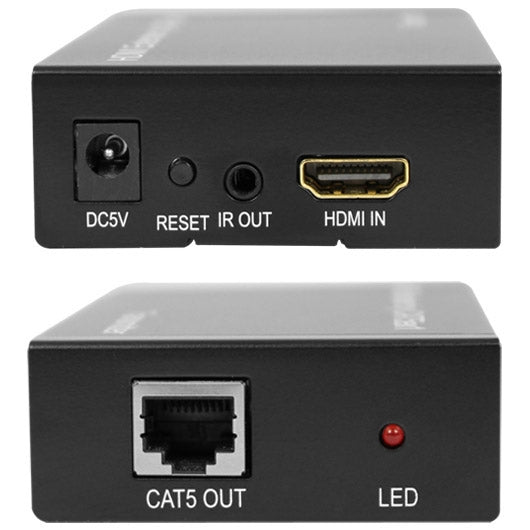 Full HD 1080P HDMI To Extender Transmitter + Receiver over One 100m CAT5E / CAT6 (TCP/IP)
