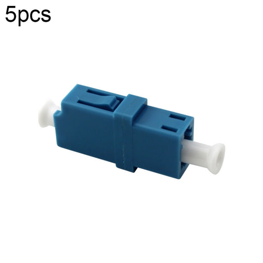 5pcs LC-LC Single-Mode Simplex Fiber Flange / Connector / Adapter / Lotus Root Device, Simplex Fiber Flange