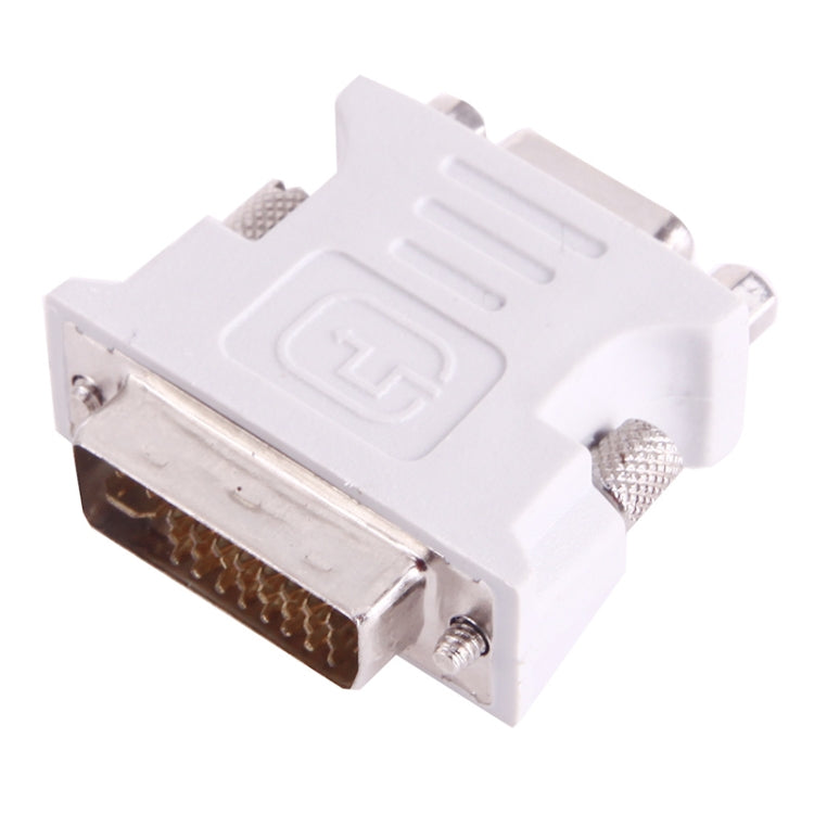 DVI-I Male Dual-Link 24 + 5 to 15 Pin VGA Female Video Monitor Adapter Converter