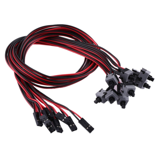 10 PCS Computer Chassis Power Switch Cable, 10 PCS Chassis Power Switch Cable