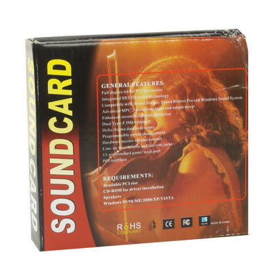 Crystal 4 Channel PCI Sound Card