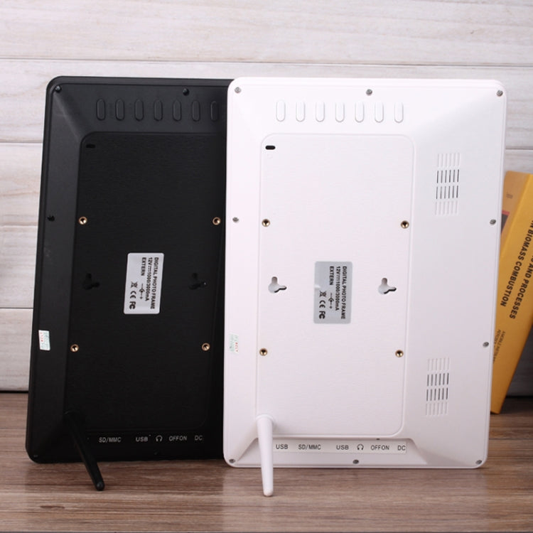 12.0 Inch LED Display Multi-media Digital Photo Frame with Holder / Music & Movie Player / Remote Control Function, Support USB / SD, Built in Stereo Speaker