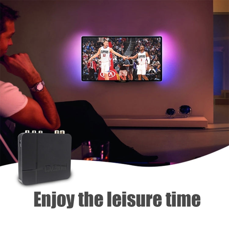 Mini Terrestrial Receiver HD DVB-T2 Set Top Box, Support USB / HDMI / MPEG4 /H.264