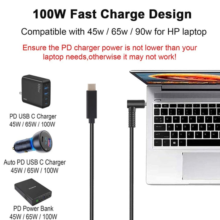 USB-C / Type-C to 3.0 x 1.0mm Laptop Power Charging Cable, Cable Length: about 1.5m