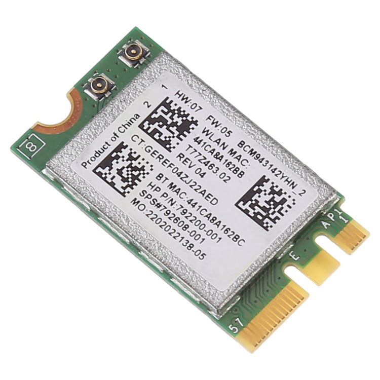 BCM943142Y M.2 NGFF Wireless 150Mbps 802.11b/g/n Bluetooth 4.0 Network Card