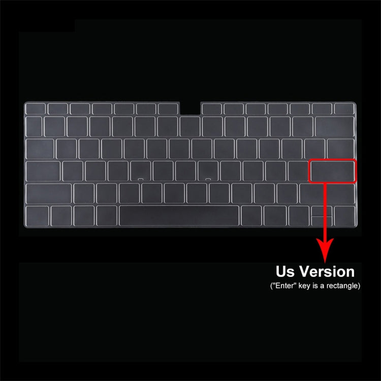 ENKAY for Huawei MateBook D 15  / Honor MagicBook 15 US Version 2 in 1 Crystal Protective Case with TPU Keyboard Film, For Huawei MateBook D 15