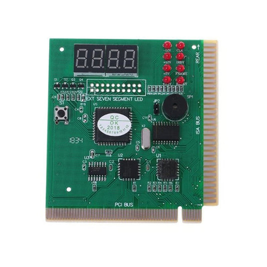 Four Digit PCI Diagnostic Card Computer Motherboard Tester, 4-bit