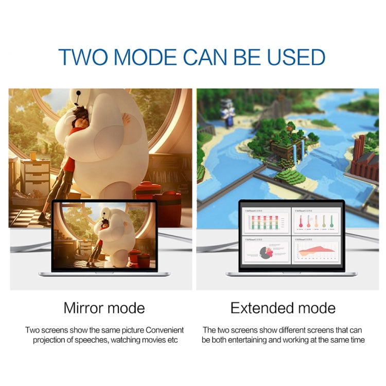 4K 60HZ USB-C / Type-C to DisplayPort Cable, Cable Length: 1.8m