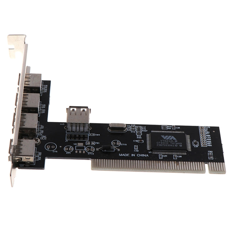 480Mbps High Speed USB 2.0 PCI HUB Controller Card Adapter