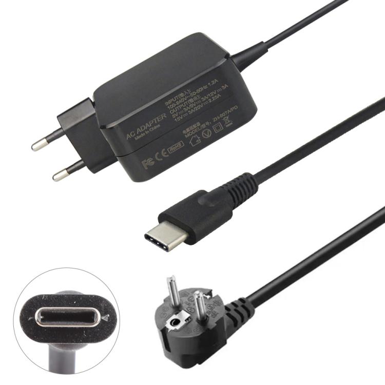 For Dell / HP / Xiaomi 45W Charger Type-c Super Fast Charging Source Adapter