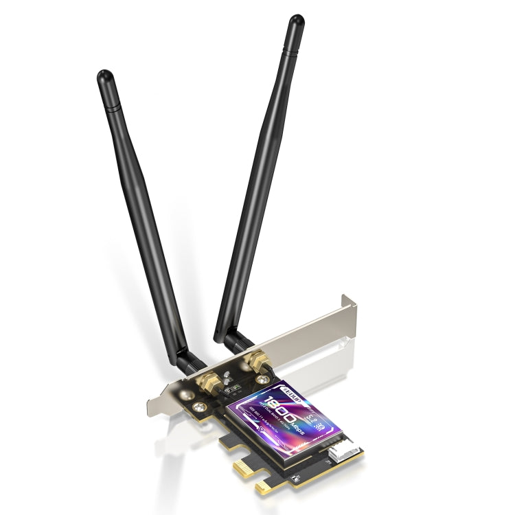EDUP EP-9658 PCI-E WiFi 6 Card AX1800M Bluetooth 5.2 Adapter for Desktop PC, 2.4GHz/5.8GHz Dual Band Wireless PCI-E Internal Network Card