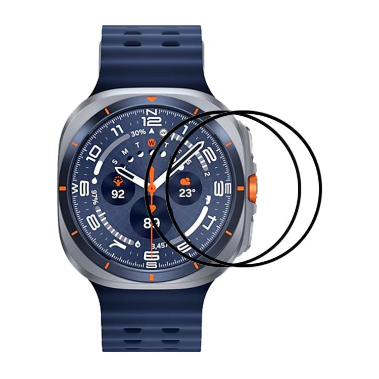 2pcs ENKAY 3D Full Coverage Soft PC Edge PMMA HD Screen Film, For Samsung Galaxy Watch Ultra 47mm / Ultra 2025, For Samsung Galaxy Watch8 Classic 46mm, For Samsung Galaxy Watch8 44mm, For Samsung Galaxy Watch8 40mm                                      ...