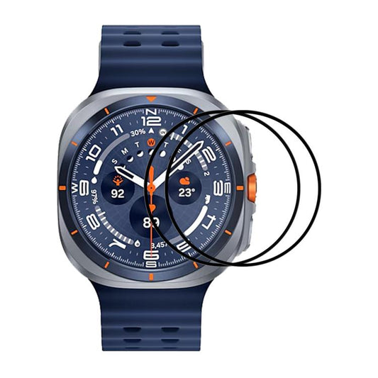 2pcs ENKAY 3D Full Coverage Soft PC Edge PMMA HD Screen Film, For Samsung Galaxy Watch Ultra 47mm / Ultra 2025, For Samsung Galaxy Watch8 Classic 46mm, For Samsung Galaxy Watch8 44mm, For Samsung Galaxy Watch8 40mm                                      ...