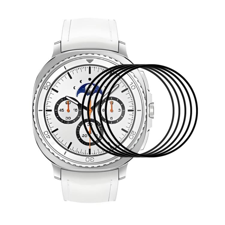 5pcs ENKAY 3D Full Coverage Soft PC Edge PMMA HD Screen Film, For Samsung Galaxy Watch Ultra 47mm / Ultra 2025, For Samsung Galaxy Watch8 Classic 46mm, For Samsung Galaxy Watch8 44mm, For Samsung Galaxy Watch8 40mm                                      ...