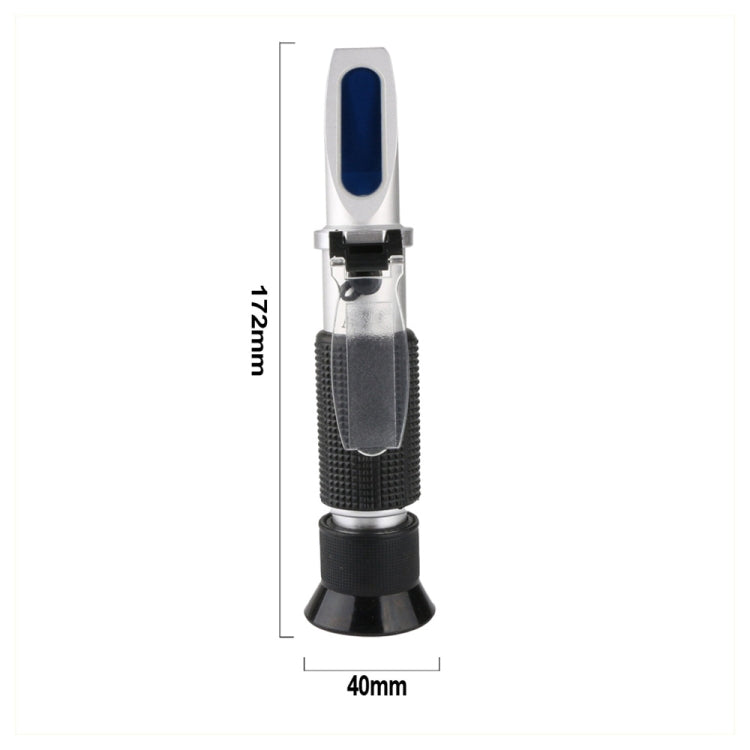 RZ120 Genuine Refractometer Beer Brix Wort Sugar Alcohol Specific Gravity Handheld Tool Hydrometer
