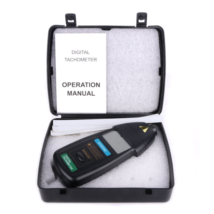 DT2234C Digital Laser Tachometer RPM Meter Non-Contact