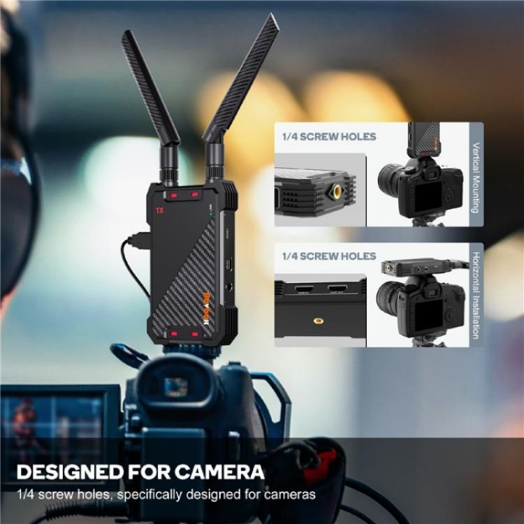 BOVBOX 081 400m Range 1080P HD Video Transmitter Receiver Use Wireless HDMI Extender