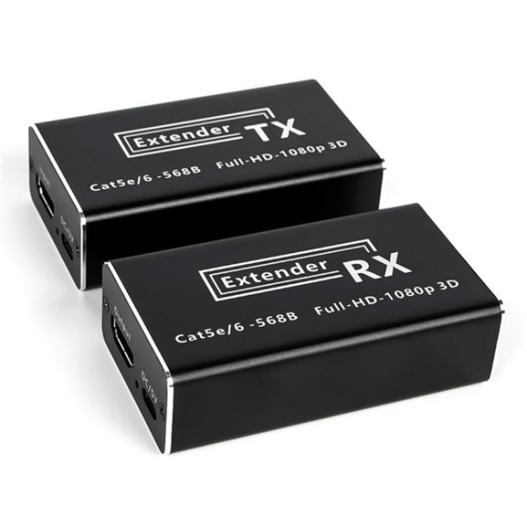 D1-1 / D2-1 Network Cable HD Video Signal Transmitter 50m Extender HDMI to RJ45 Extender